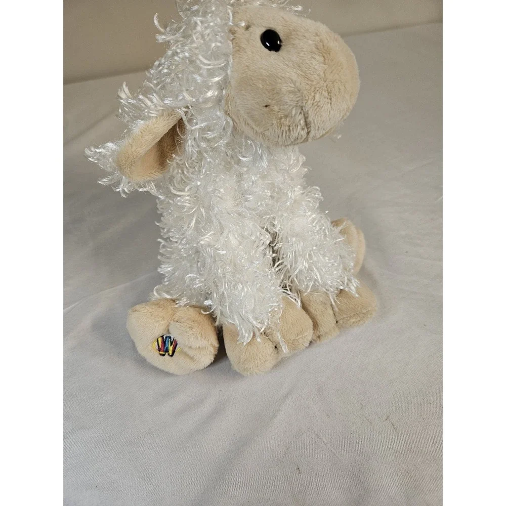 GANZ Webkinz Lamb HM201 Stuffed Animal Plush Toy - NO CODE